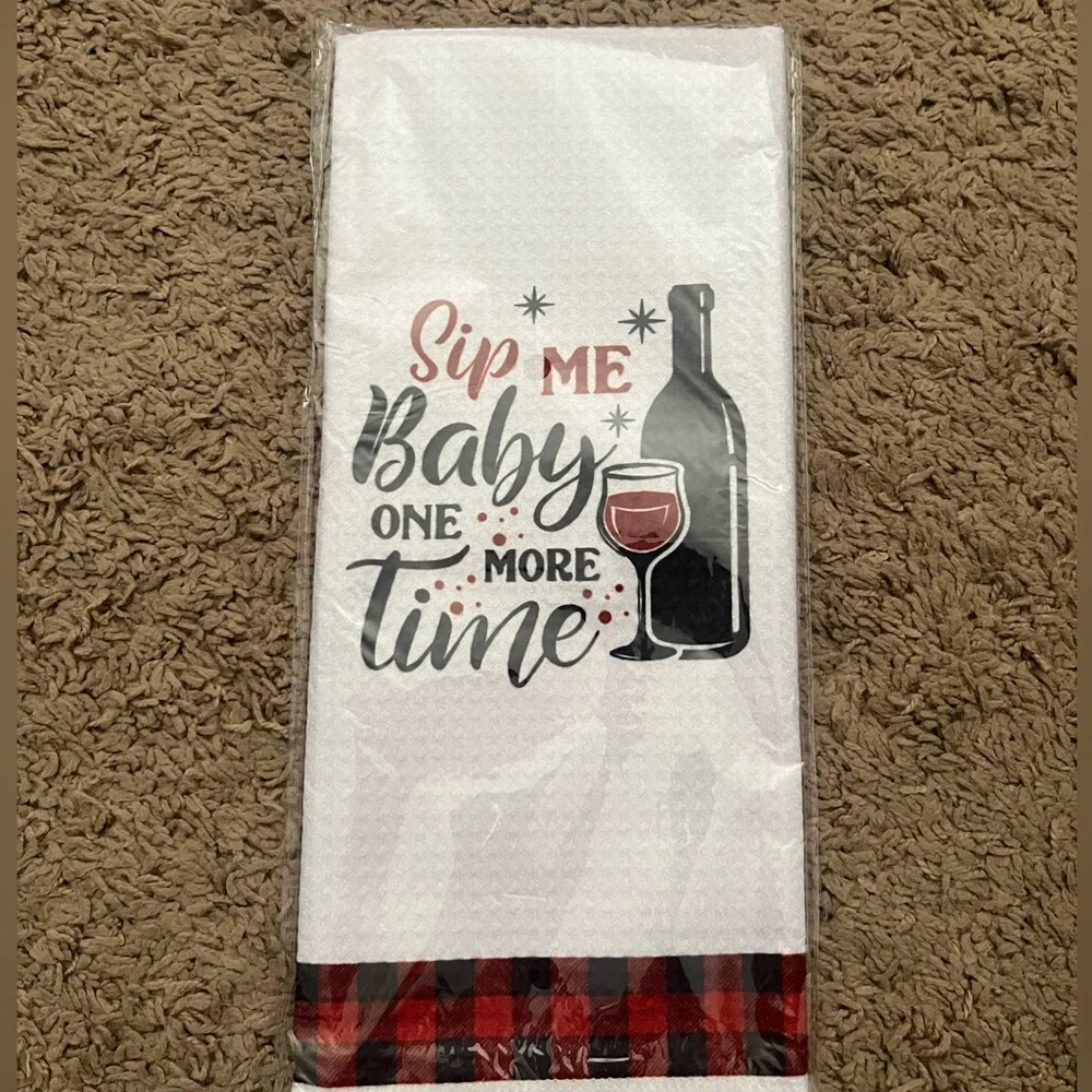 Funny Wine Kitchen Towel